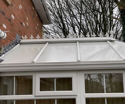 conservatory clean in bolton after