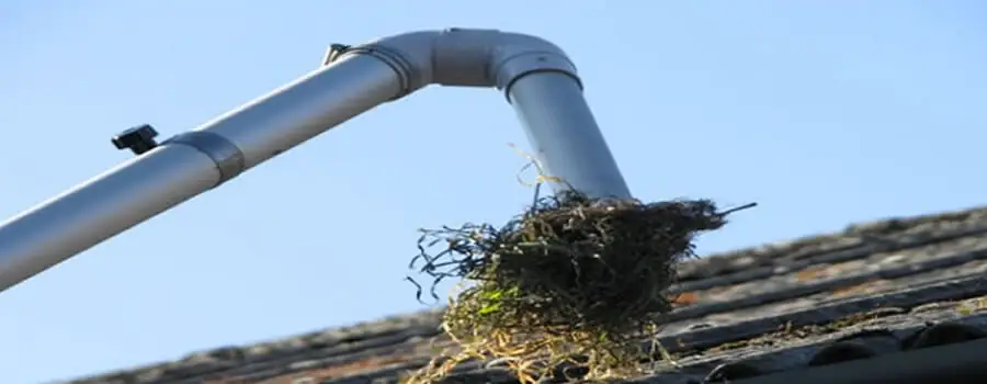 gutter cleaning bolton with a gutter vacuum